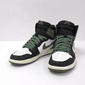 NIKE AIR JORDAN 1 RETRO HIGH OG ”BEST HAND IN THE GAME” ナイキ エア ジョーダン 1 レトロ ハイ "ベスト ハンド イン ザ ゲーム" 555088-135　ホワイト/グリーン　サイズ：28cm【中古】【139 スニーカー】【四日市 併売品】【139-240217-02USH】