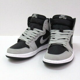 NIKE AIR JORDAN 1 RETRO HIGH OG "SHADOW2.0" ナイキ エア ジョーダン 1 レトロ ハイ オリジナル "シャドウ 2.0" 555088-035　ブラック/ライトスモークグレー/ホワイト　サイズ：26cm【中古】【139 スニーカー】【四日市 併売品】【139-240217-03USH】