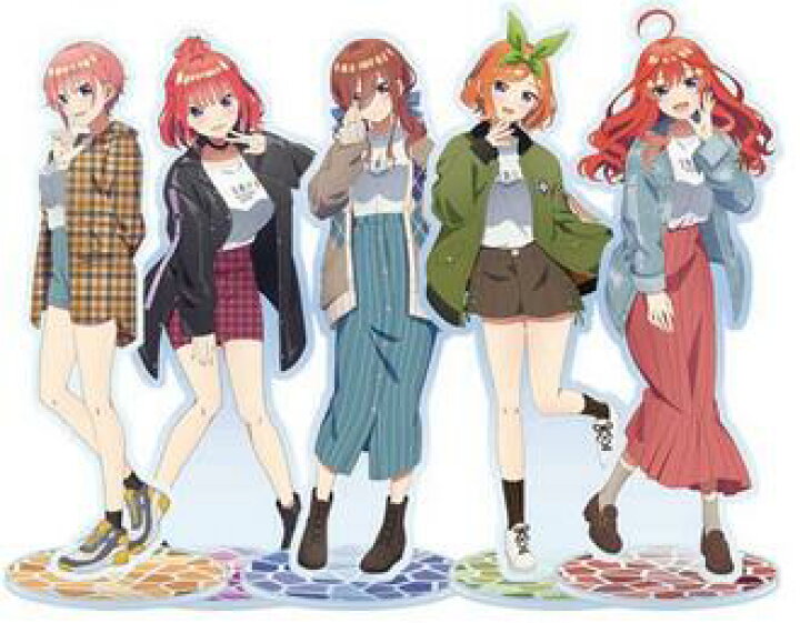 楽天市場】五等分の花嫁∬ アクリルスタンド コラボレーションアパレル 