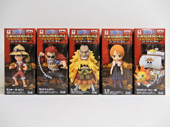 ワンピース トレジャーラリー はめる フィギュア シキ サニー号 ルフィ  
