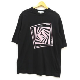 Y-3　OPTIMISTIC ILLUSIONS SHORT ワイスリー　オプティミスティック イリュージョン Tシャツ ブラック　サイズ：M【中古】【125 DM】【四日市 併売品】【125-240116-07VH】