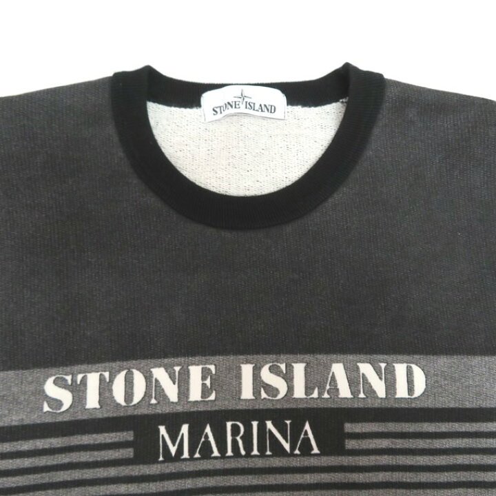 楽天市場】STONE ISLAND Marina Corrosion Print Crewneck Sweatshirt 