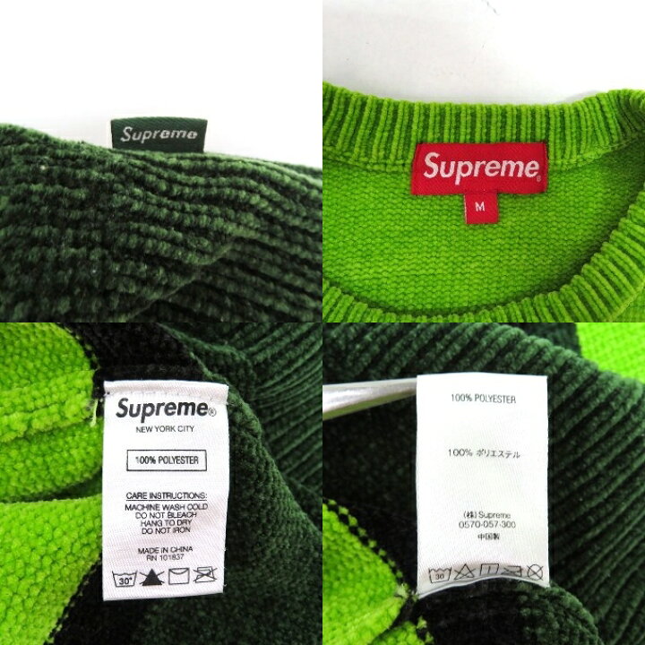 楽天市場】SUPREME Chenille Sweater シュプリーム シェニール 