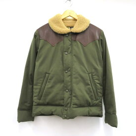 HYSTERIC GLAMOUR × Rocky Mountain　CHRISTY JACKET ヒステリックグラマー × ロッキーマウンテン　ダウンジャケット 0243AB01　オリーブ　サイズ：M【中古】【125 DM】【四日市 併売品】【125-240228-02VH】