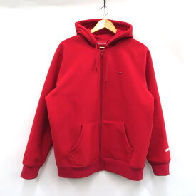 Supreme　WINDSTOPPER ZIP UP HOODED SWEAT SHIRT シュプリーム　ウィンドストパー ジップアップ フーデッド スウェットシャツ / パーカー レッド　サイズ：L【中古】【126 ストリート】【四日市 併売品】【126-240302-02VH】