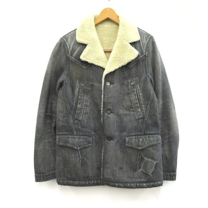 楽天市場】NUMBER(N)INE Lunch jacket ナンバーナイン 裏ボア デニム  