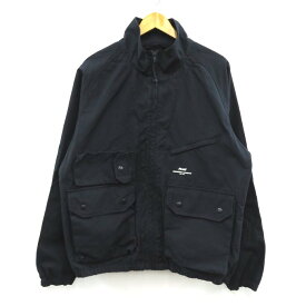 PALACE x ENGINEERED GARMENTS　Ripstop Washed Track Jacket パレス × エンジニアード ガーメンツ　リップストップ ウォッシュド トラック ジャケット ブラック　サイズ：M【中古】【126 ストリート】【四日市 併売品】【126-240324-04VH】