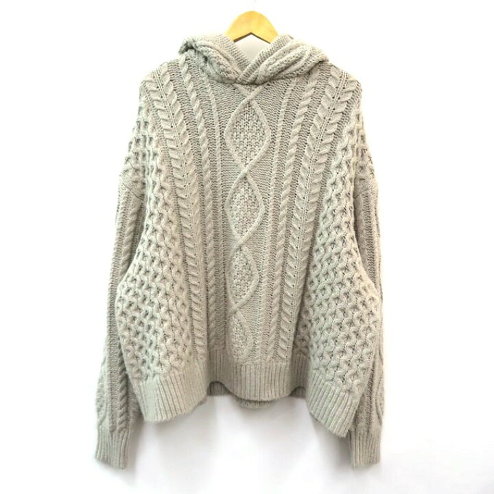 楽天市場】FOG / Fear Of God ESSENTIALS Cable Knit Hoodie フィア 