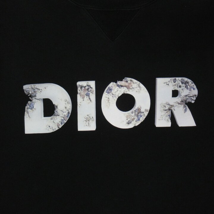 楽天市場】Christian Dior×DANIEL ARSHAM 3D LOGO SWEATSHIRT 