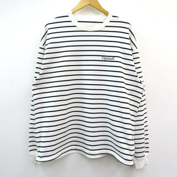 楽天市場】Optstuff Drawstring Border Long Sleeve T-shirt 