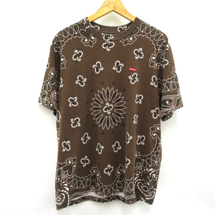 楽天市場】Supreme Small Box Tee Brown Bandana シュプリーム 