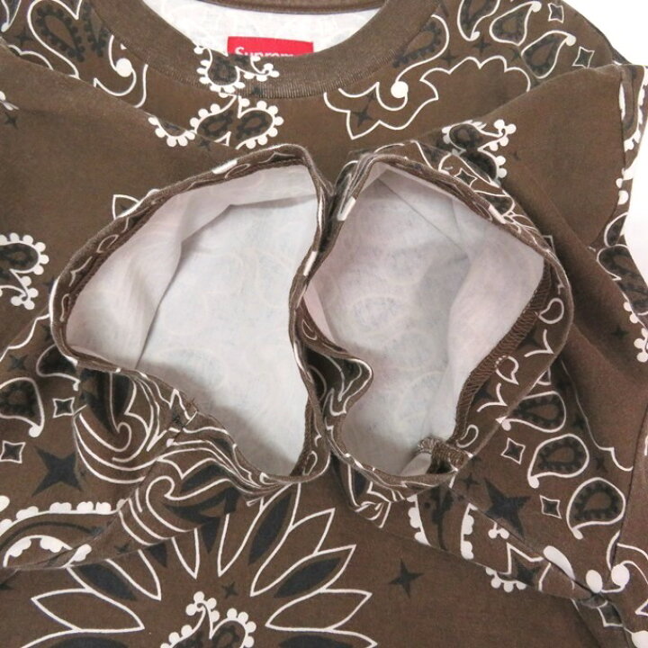 楽天市場】Supreme Small Box Tee Brown Bandana シュプリーム 