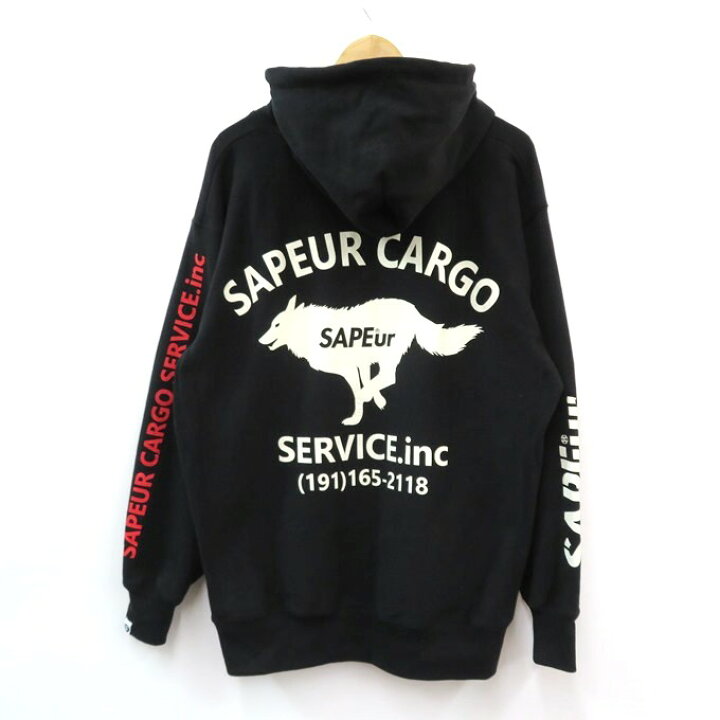 楽天市場】SAPEur（サプール） SCS 北海道限定 パーカー ブラック 