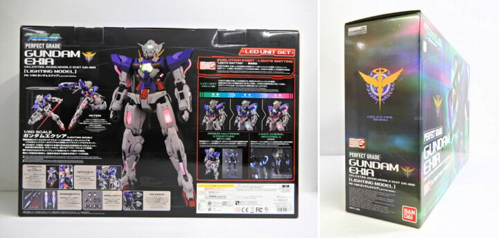 楽天市場】BANDAI/バンダイ PG 1/60 ガンダムエクシア (LIGHTING MODEL  