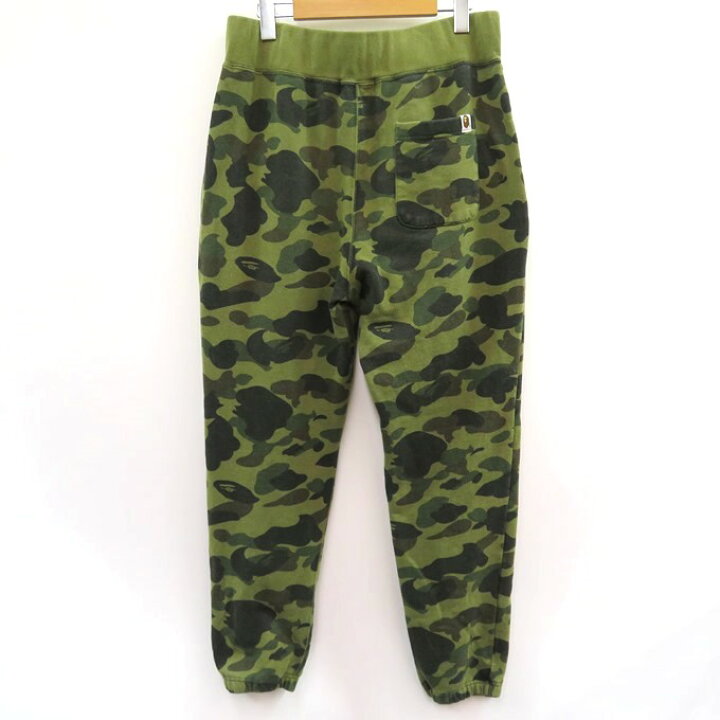 楽天市場】A BATHING APE 1st Camo head Patched Sweat Pant 