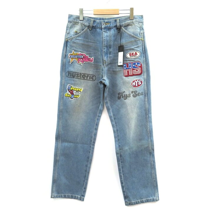 楽天市場】HYSTERIC GLAMOUR × WIND AND SEA DENIM PANTS ウィン 