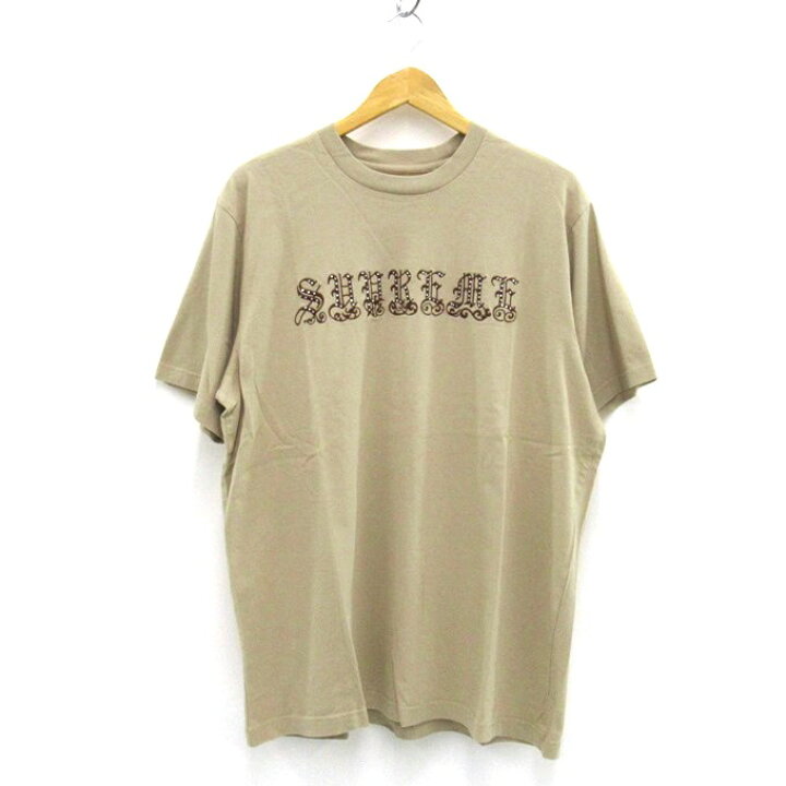 楽天市場】Supreme 21SS Old English Rhinestone S/S Top シュプリーム 