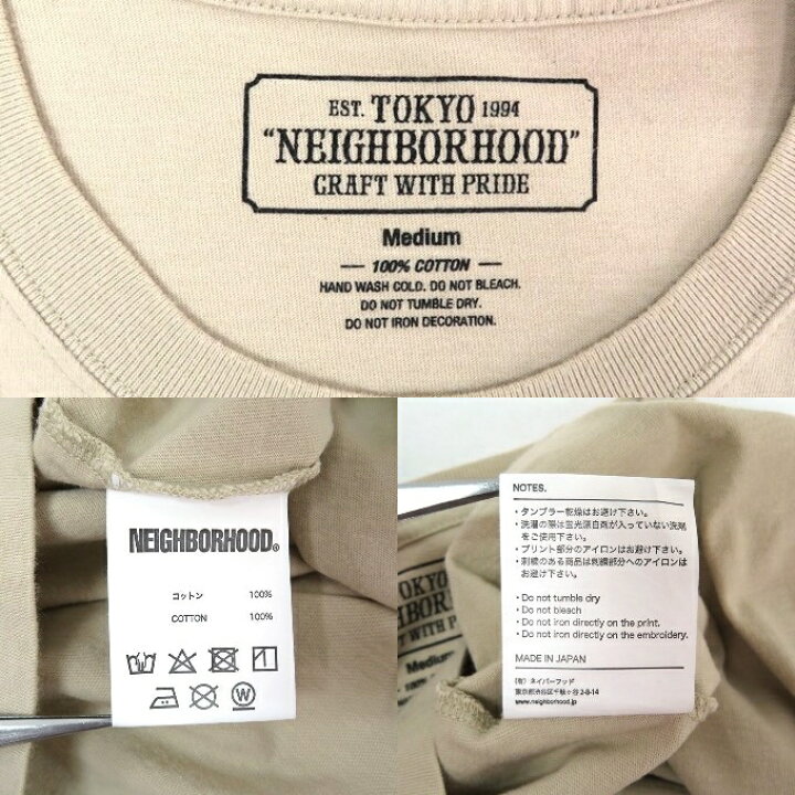 楽天市場】NEIGHBORHOOD × JUN INAGAWA NHJI-1 S/S C-TEE  