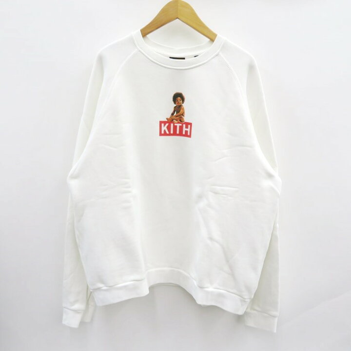 楽天市場】KITH × The Notorious B.I.G. Biggie Classic Logo Crewneck  