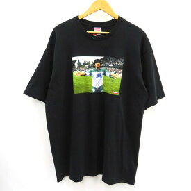 Supreme　Maradona S/S Tee シュプリーム　マラドーナ 半袖 Tシャツ ブラック　サイズ：XL【中古】【126 ストリート】【四日市 併売品】【126-241025-05VH】