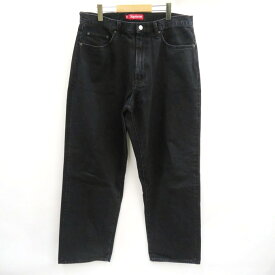Supreme　Baggy Jean シュプリーム　バギージーンズ ブラック　サイズ：34【中古】【126 ストリート】【四日市 併売品】【126-250316-02VH】
