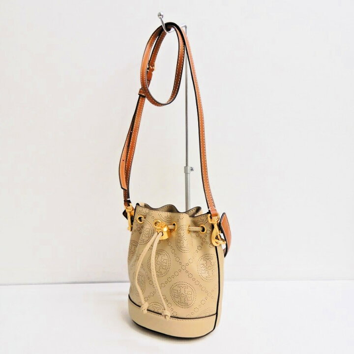 楽天市場】TORY BURCH (トリーバーチ) Tモノグラム パンチングレザー 