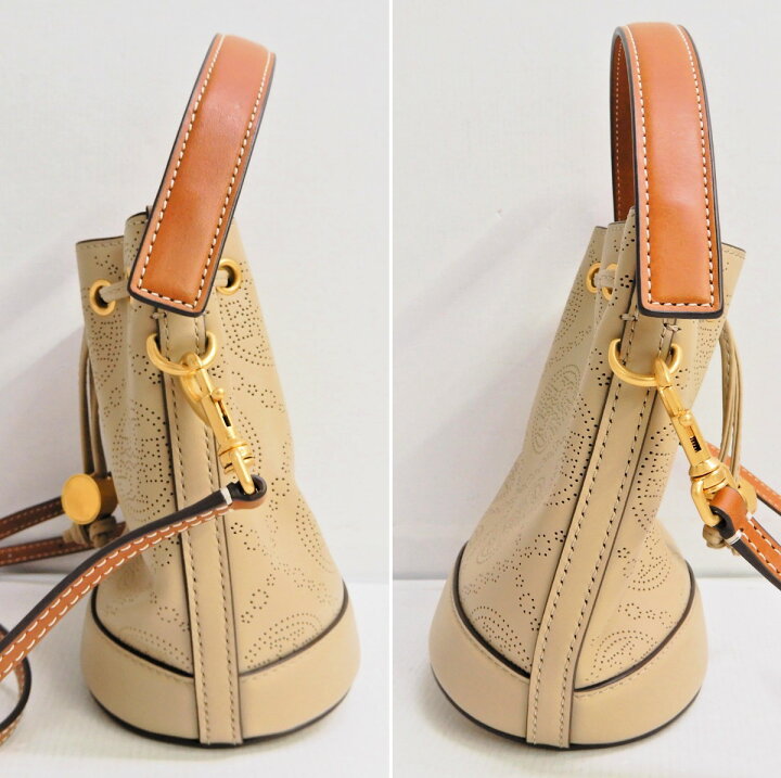 楽天市場】TORY BURCH (トリーバーチ) Tモノグラム パンチングレザー 