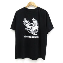 楽天市場】wasted youth tシャツ（カラーブラック）（Tシャツ 