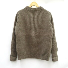 ANDERSEN-ANDERSEN　CREW NECK アンデルセンアンデルセン　ニット クルーネック セーター ブラウン　サイズ：M【中古】【122 インポート】【四日市 併売品】【122-251206-02VH】