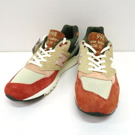 KITH × New Balance　Ronnie Fieg and the Frank Lloyd Wright Foundation キス × ニューバランス　スエードメッシュ ローカットスニーカー U998KH1　マルチカラー　サイス：28.5cm【中古】【139 スニーカー】【四日市 併売品】【139-251213-03VH】