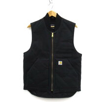 楽天市場】carhartt ダック ベスト ブラックの通販