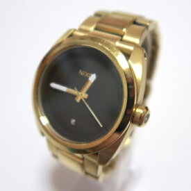 NIXON LIKE A BOSS THE KINGPIN ニクソン　アナログ　 クォーツ　ゴールド【中古】【時計】【四日市 併売品】【141-181117-02GH】