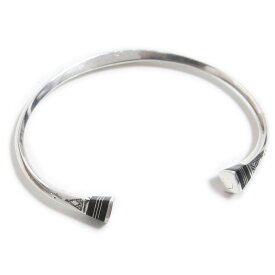 【新定番アクセサリー】TOUAREG SILVER (トゥアレグシルバー) [BANGLE02] バングル (SLIVER/EBONY WOOD)/ユニセックスで女性もお使い頂けます