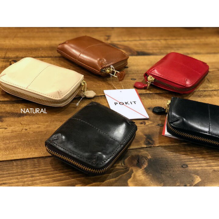 楽天市場】【定番レザーウォレット】POKIT (ポキット) 【BRIDLE PURSE 