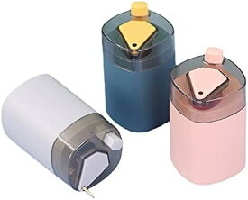 爪楊枝入れ ワンプッシュ式 3個セット つまようじ入れ 自動つまようじホルダー 衛生 軽量便利 手押し 可視化 取り外し可能 お手入れ簡単 家庭用 キッチン用品 レストラン パン屋 カフェ 事務室 試食パーティー用