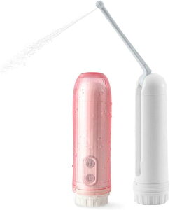 おしり洗浄器 電池式 防水 携帯洗浄器 2モード 180°回転 低騒音 ポータブル 簡易シャワート 介護 トイレ 旅行やアウトドア