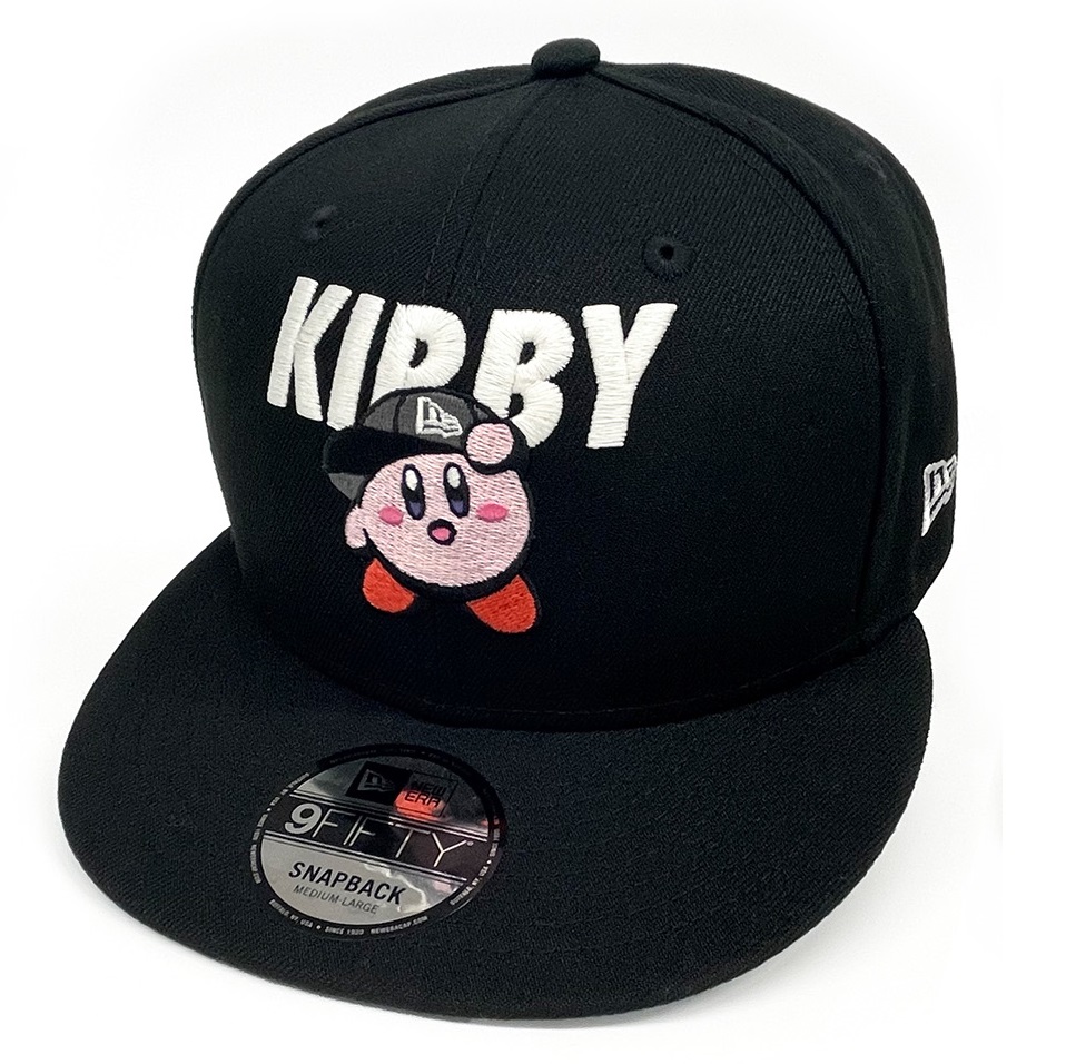 【新品】ニューエラ 星のカービィ コラボキャップ 9FIFTY CAP KIRBY NEW ERA BLACK メンズ レディース ユニセックス 帽子  コラボ ブラック | fox4store楽天市場店