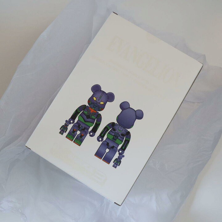 楽天市場】【新品】BE@RBRICK エヴァンゲリオン初号機 Chrome Ver. 100  