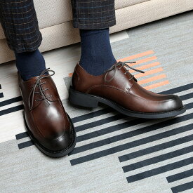 【交換無料】メンズ革靴 ビジネスシューズ プレーントゥ 外羽根式 フォーマル カジュアル 就活面接 皮靴 冠婚葬祭 ギフト 天然牛革 本革 ゴム底 木製底 通気性 男性紳士靴 ドレス ブラック ブラウン レザー 3E かわくつ 結婚式 入学式 通勤 幅広 甲高 走れる リクルート