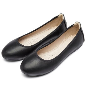 感謝祭限定★41%OFF!【最短翌日お届け】【交換無料】レディースパンプス ローファー フラットシューズ スリッパ 安定靴 フライト革靴 カジュアル プレーン 革靴 幅広 甲高 女性 防滑ソール レザー 皮靴 オフィスシューズ フォーマル 軽量 かわくつ 3E 滑り止め 女子