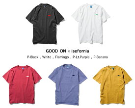 【Good On】グッドオン　S/S CREW TEE / ショートスリーブクルー/Tシャツ/半袖/顔料染め/ピグメント/ベーシック/USA/アメリカ綿/コットン/伊勢原/大山/コラボ/オリジナル/ローカル/ブランド/isefornia/伊勢原ブランド/イセフォルニア/アメカジ/男/女/限定