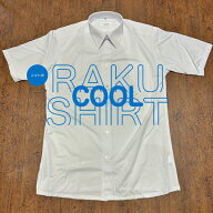 【学生服】RAKU COOL SHIRT ラククールシャツ　スクールシャツ/学生シャツ/ニット/半袖/ストレッチ/ノー…