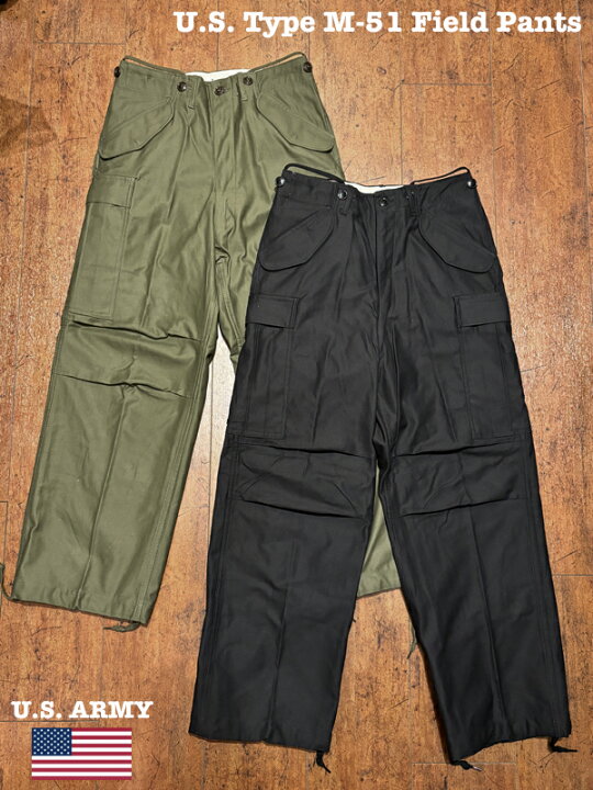 楽天市場】【U.S. ARMY】US Type M-1951 Field Pants Revival Model