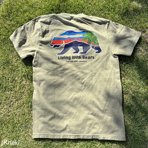 yiseforniazLiving With Bears S/S Tee@CZtHjA/TVc//6.1 oz/ۓ/sOg/痿/ɐuh/AEghA/USA Cotton/N}/F/TZbg/[/Y/fB[X/p^SjA