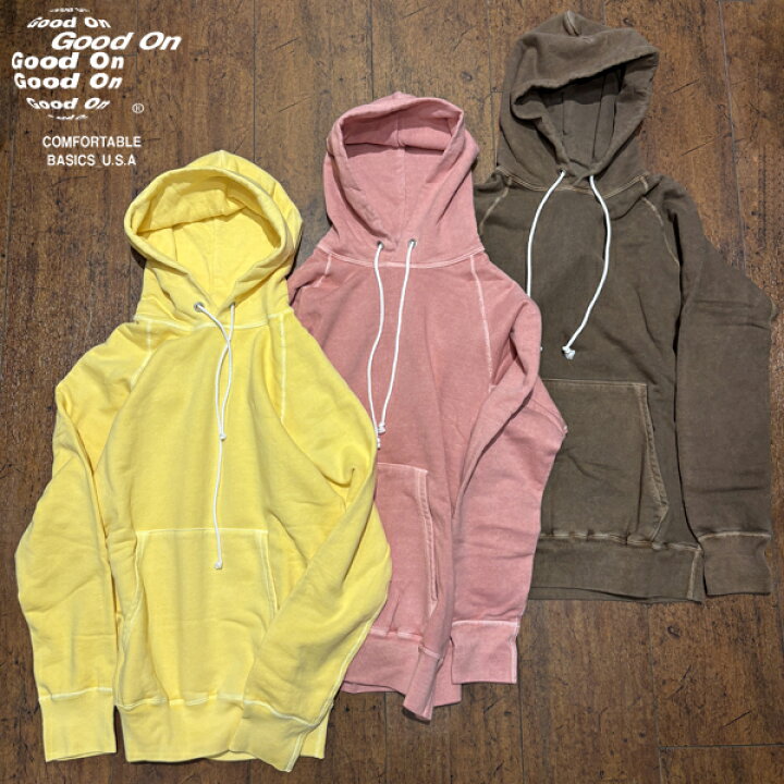 楽天市場】【Good On】グッドオン Raglan pullover hooded sweatshirt 