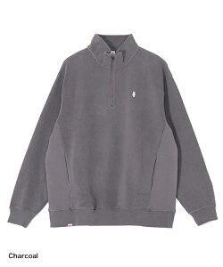 �yCHUMS�zTroutbone Half Zip Top�@�`�����X/�g���E�g�{�[���n�[�t�W�b�v�g�b�v/�X�E�F�b�g/Sweat/�w�����{�[��/�A�E�g�h�A/����/�j��/�����Y/���f�B�[�X/�I�[�o�[�T�C�Y/���[�Y�V���G�b�g/�g���[�i