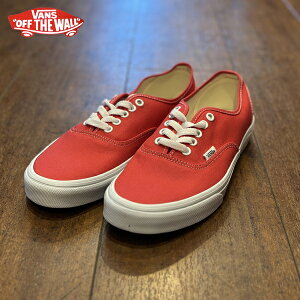 �yVANS�z���@���Y AUTHENTIC /�I�[�Z���e�B�b�N /california / �J���t�H���j�A/�N���V�b�N/�L�����p�X/�X�P�[�g/�T�[�t/surf/skate/���/�l�C/VN000D7YFO9/CRIMSON HAZE/red/��/���b�h