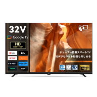 【SS限定★2,000オフ＋P最大31.5%還元！】FPD スマートテレビ チューナー搭載 32V型 720P Google TV ネッ…