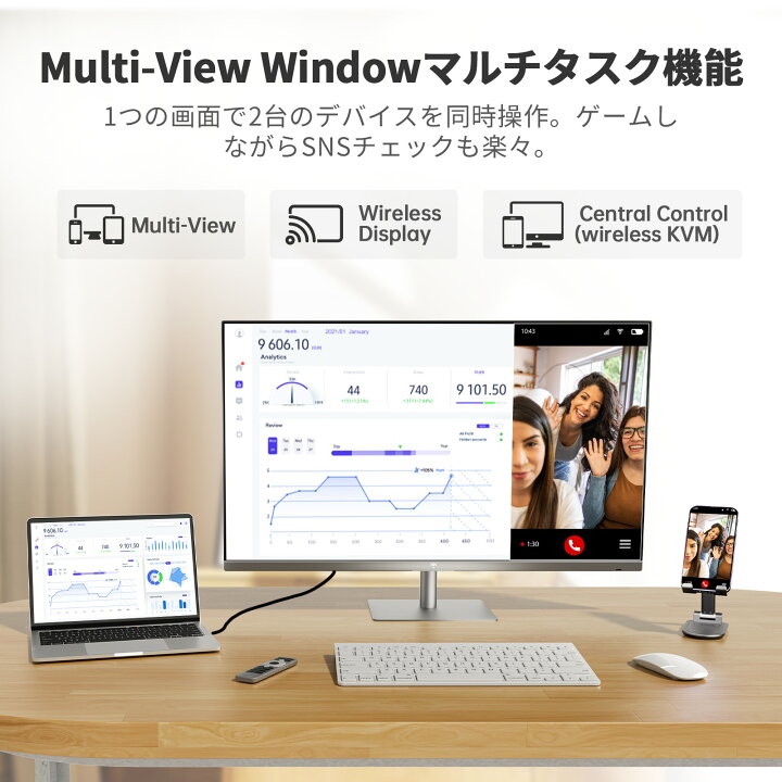 楽天市場】スマートモニター 32インチ 4K UHD 3840 * 2160P Google TV 