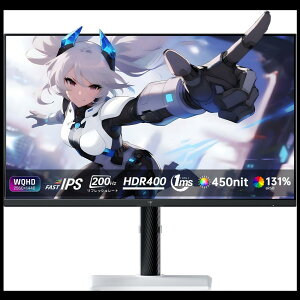 y}\聚22OFFN[|IzQ[~Oj^[ 27C` WQHD(2560×1440) 200Hz FAST IPSpl 1ms HDR400Ή sRGB131% 99̐FJo[ DC 450cd/m2 VESAΉ 2*2W Xs[J[ FreeSync & G-Sync u